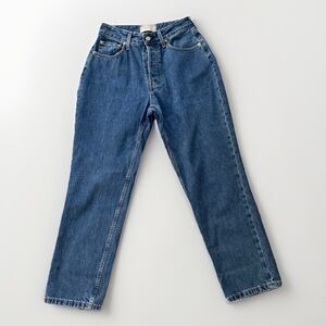 Everlane The Curvy ’90s Cheeky Straight Ankle Jean Women’s Sz 28 Organic Cotton